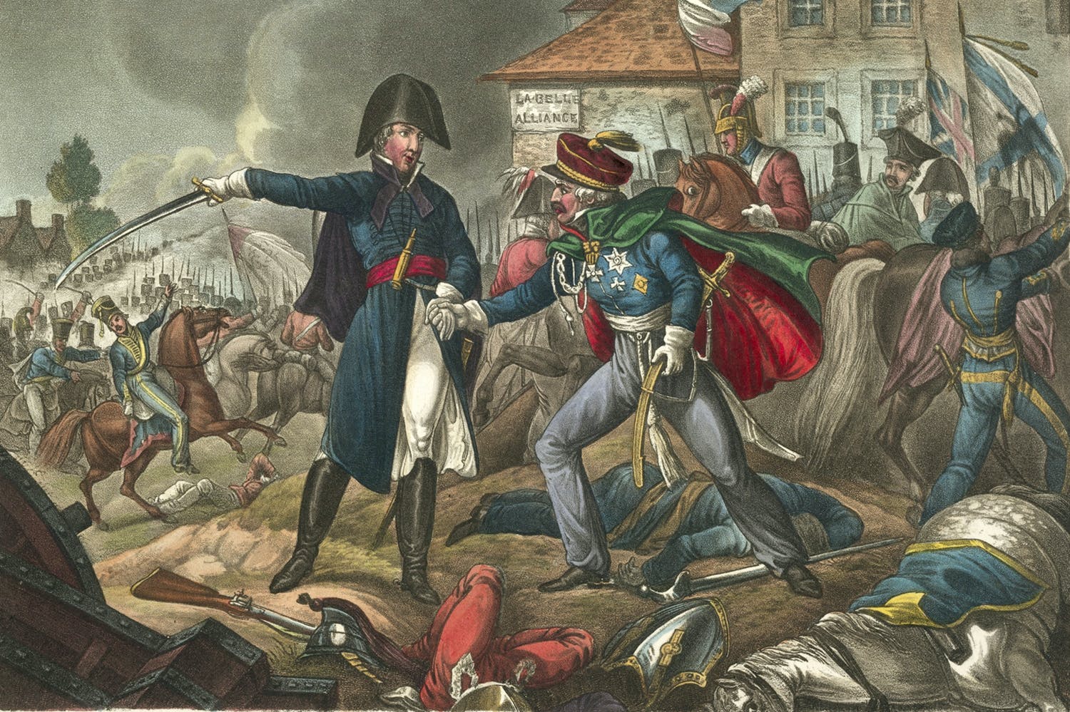 wellington och blucher slaget vid waterloo wellington och blucher slaget vid waterloo